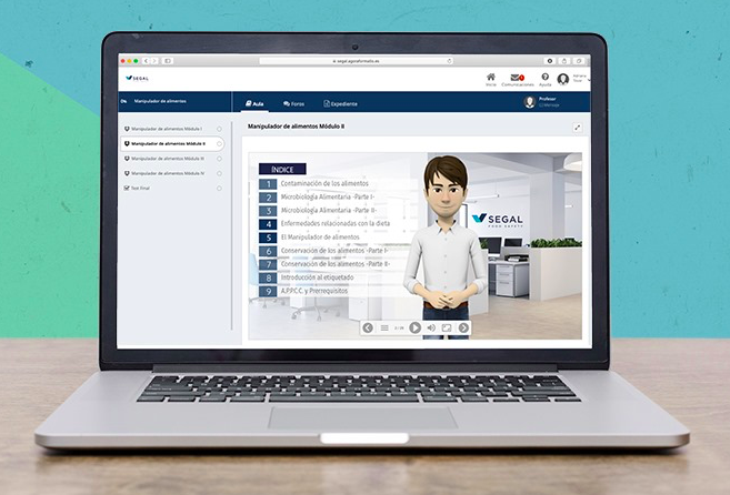 Curso de manipulador de alimentos SEGAL Seguridad alimentaria